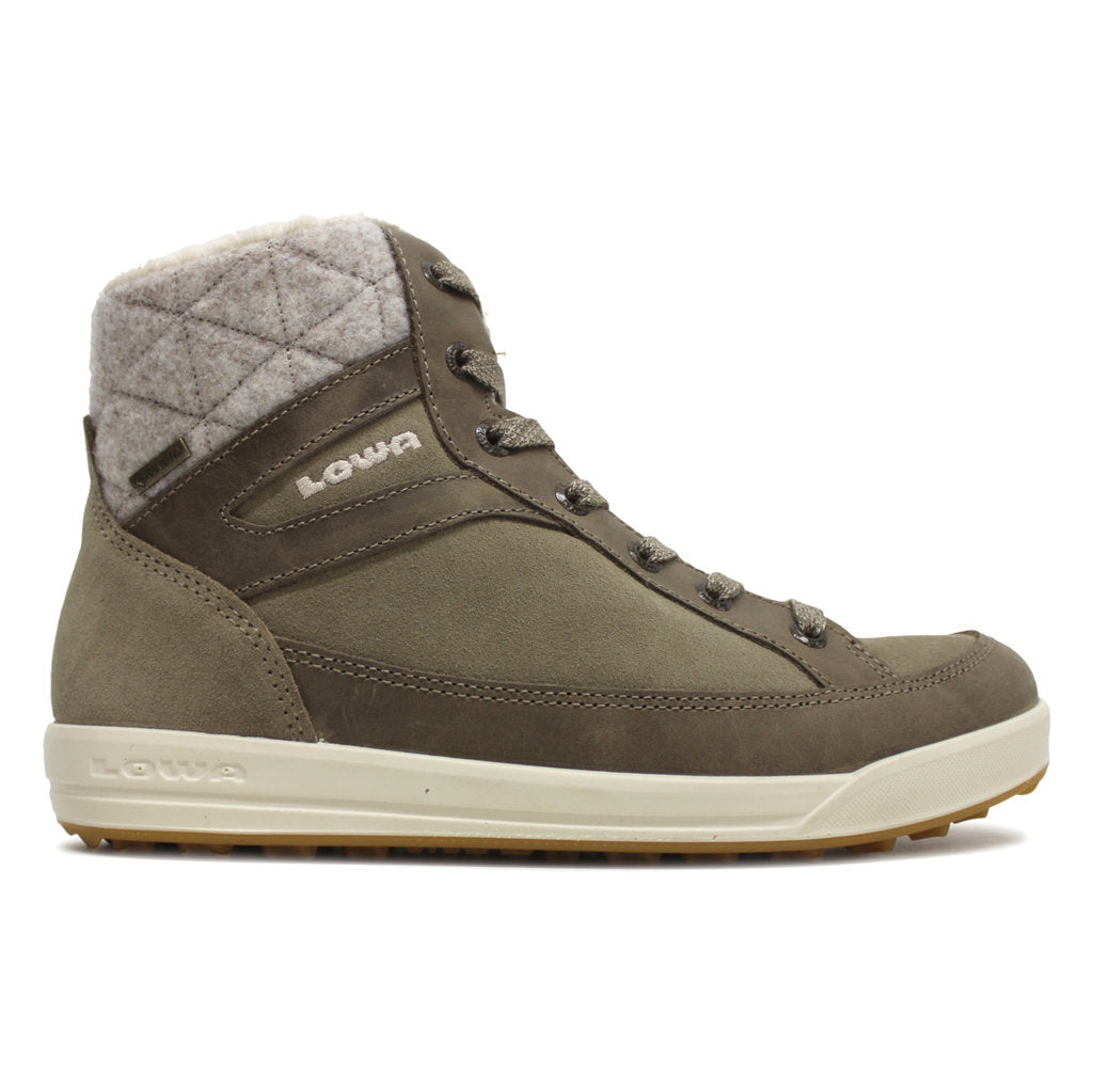 Lowa Casara GTX Suede Leather Womens Boots#color_stone