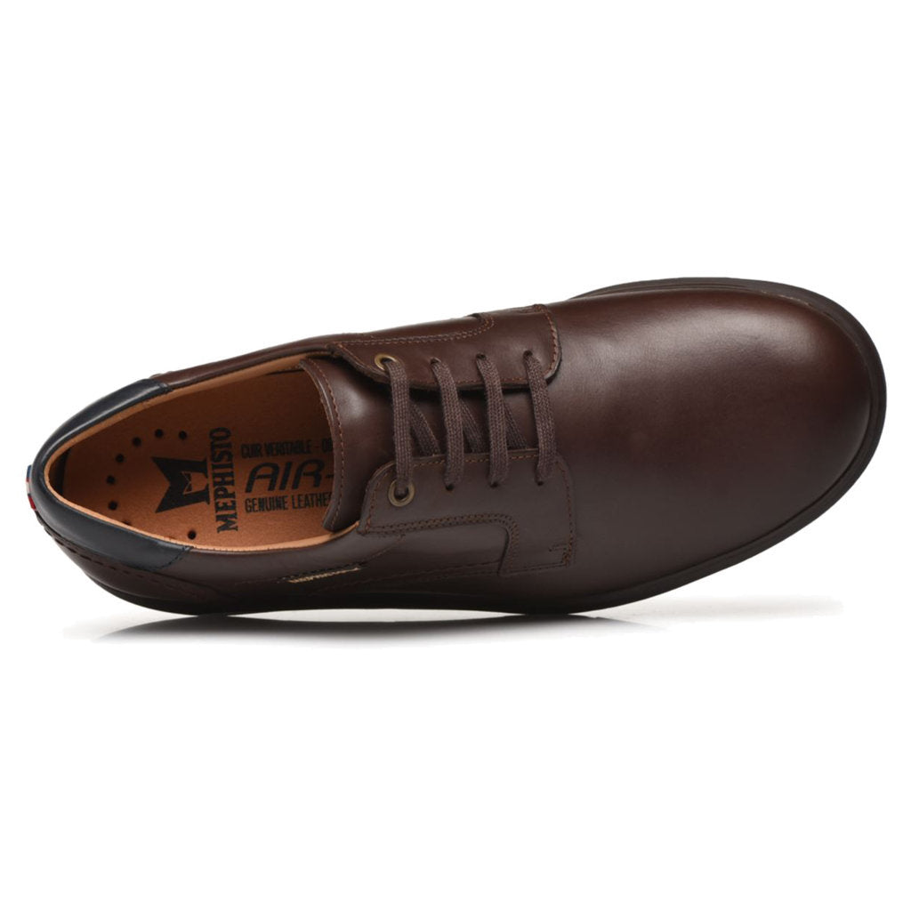 Mephisto Almeric Full Grain Leather Mens Shoes#color_brown