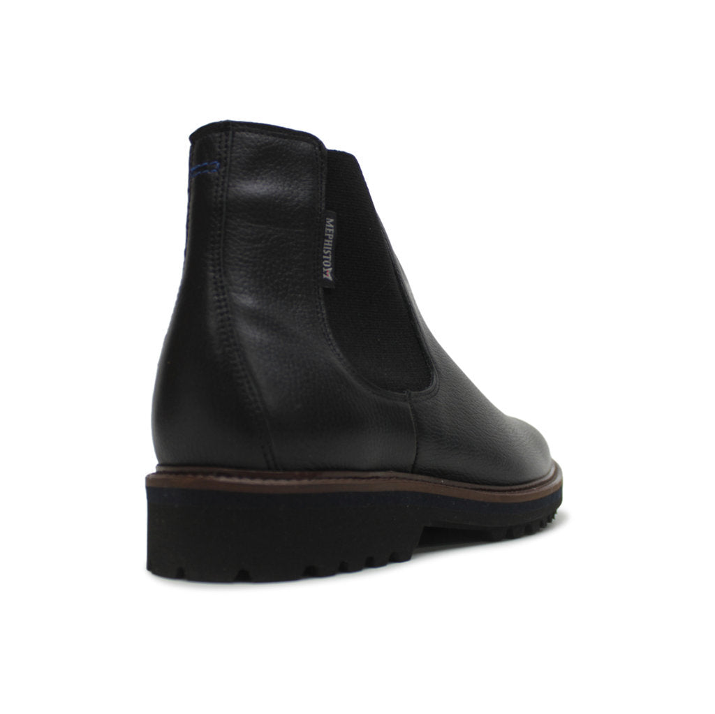 Mephisto Benson Full Grain Leather Mens Boots#color_black