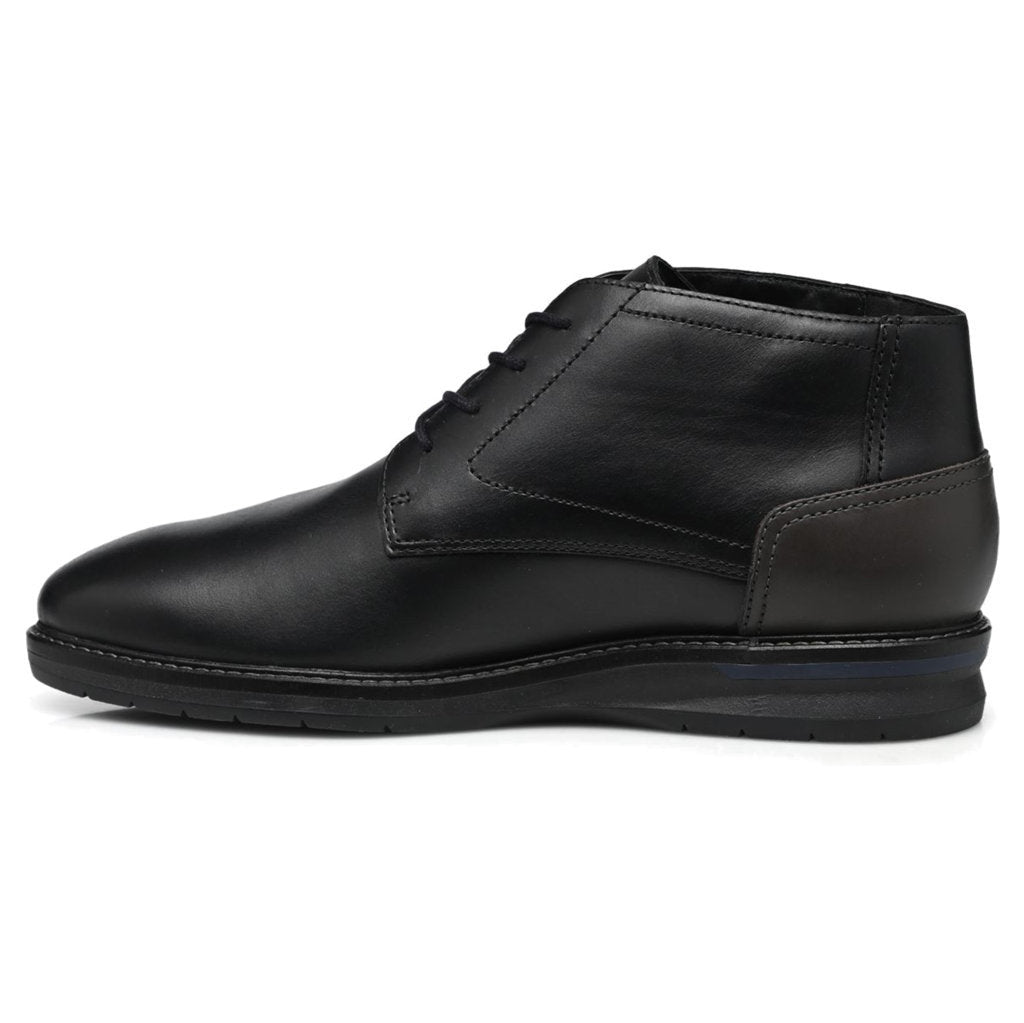 Mephisto Frederico Full Grain Leather Mens Boots#color_black