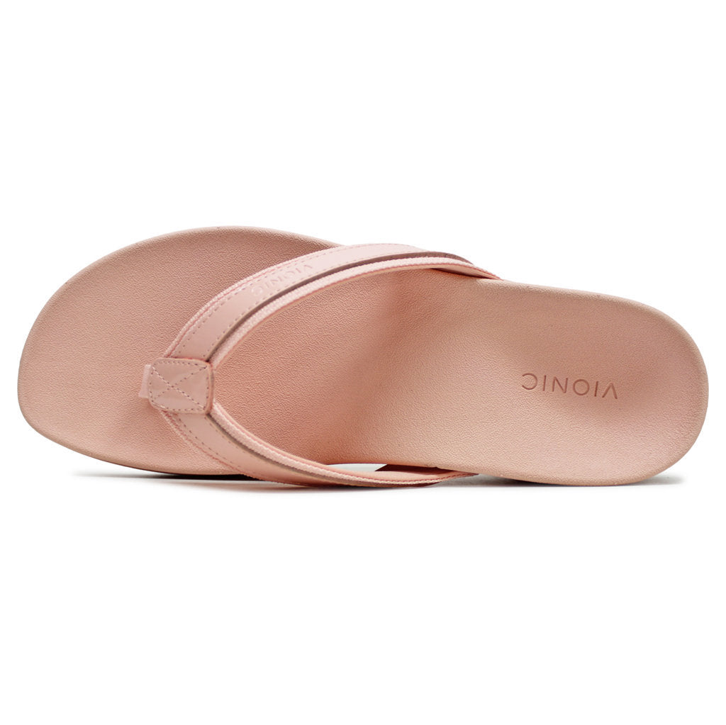 Vionic High Tide II Leather Textile Womens Sandals#color_roze