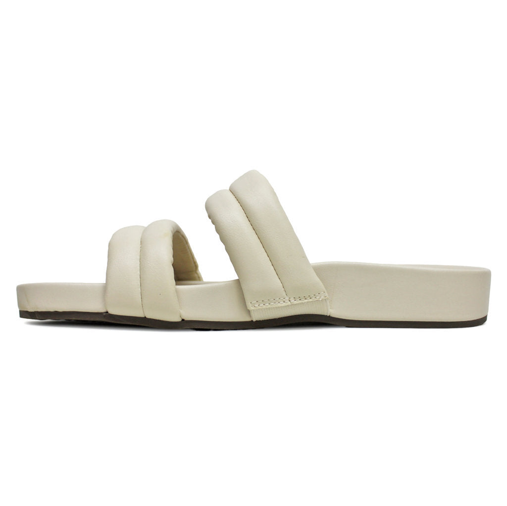Vionic Mayla Synthetic Leather Womens Sandals#color_cream