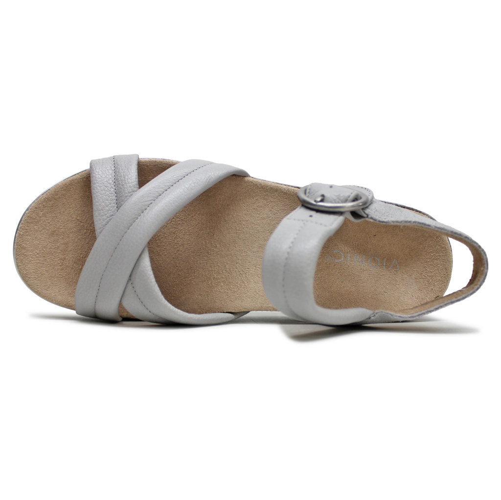 Vionic Reyna Suede Leather Womens Sandals#color_vapor
