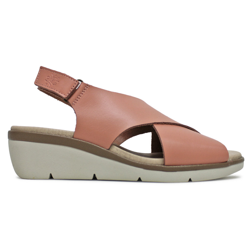 Fly London NABI058FLY Brooklyn Leather Womens Sandals#color_nude pink