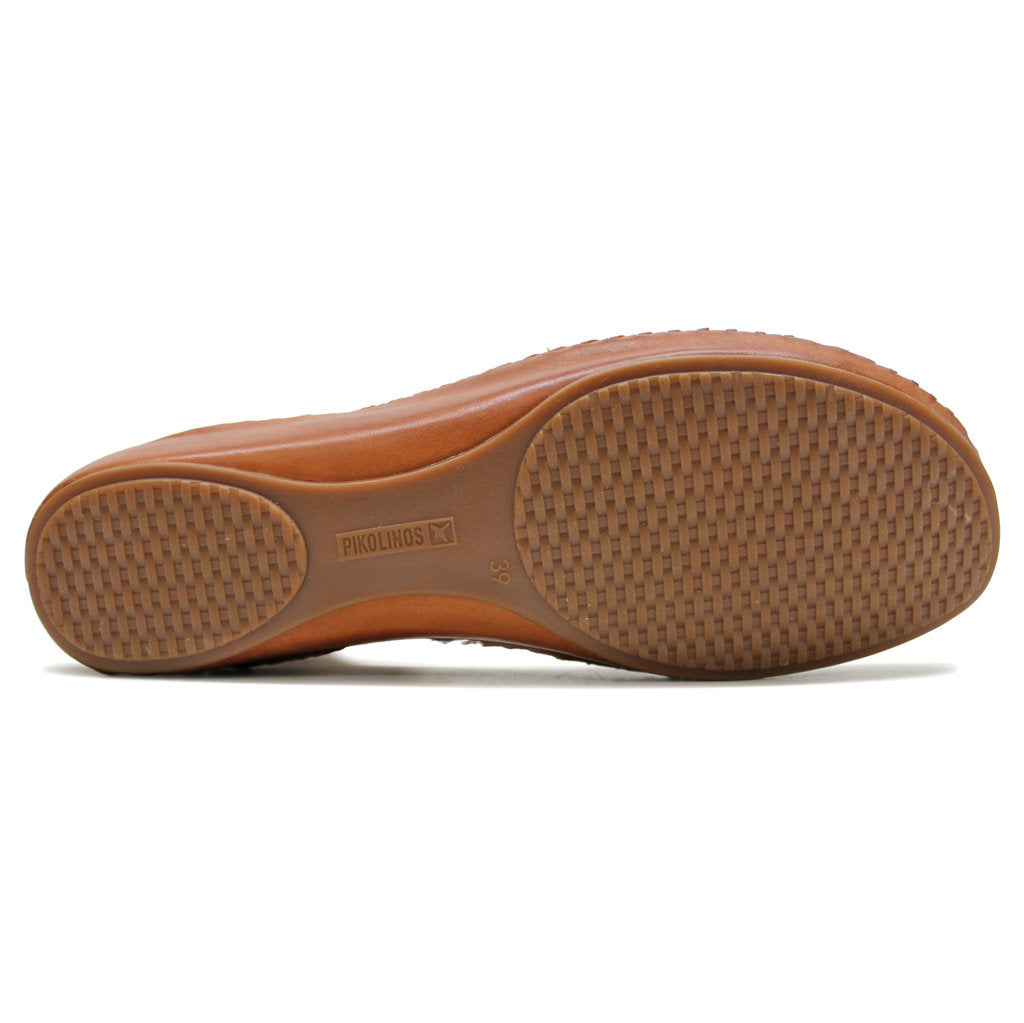 Pikolinos P. Vallarta 655-0703 Leather Womens Sandals#color_brandy