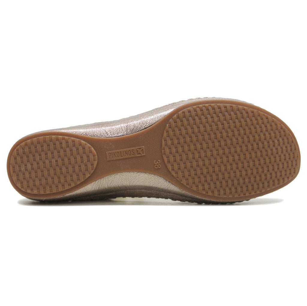 Pikolinos P. Vallarta 655-0703 Leather Womens Sandals#color_stone