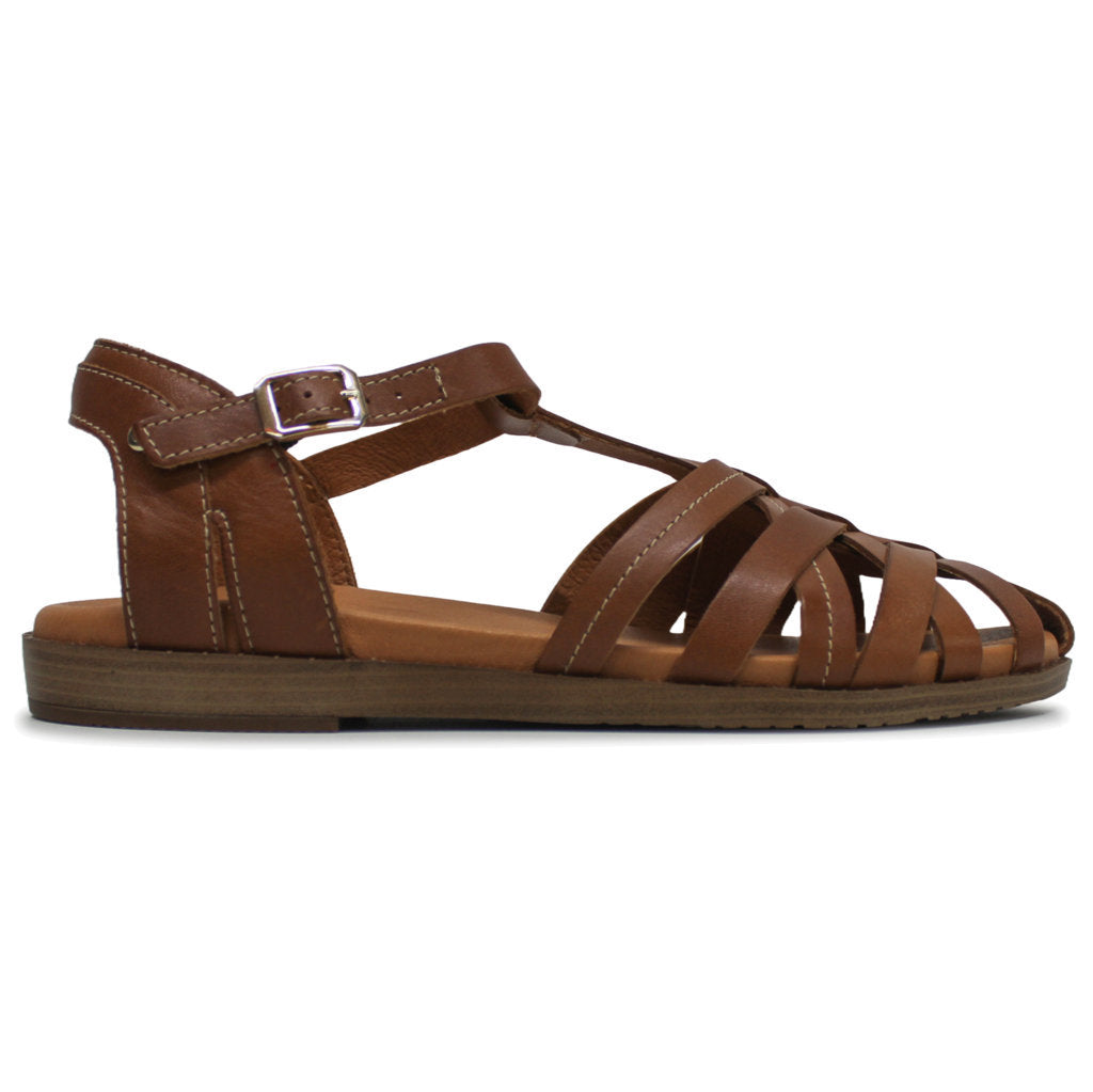 Pikolinos Formentera W8Q-0803 Leather Womens Sandals#color_brandy