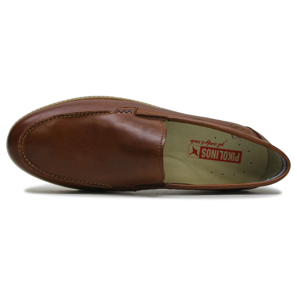Pikolinos Olvera M8A Leather Mens Shoes#color_cuero