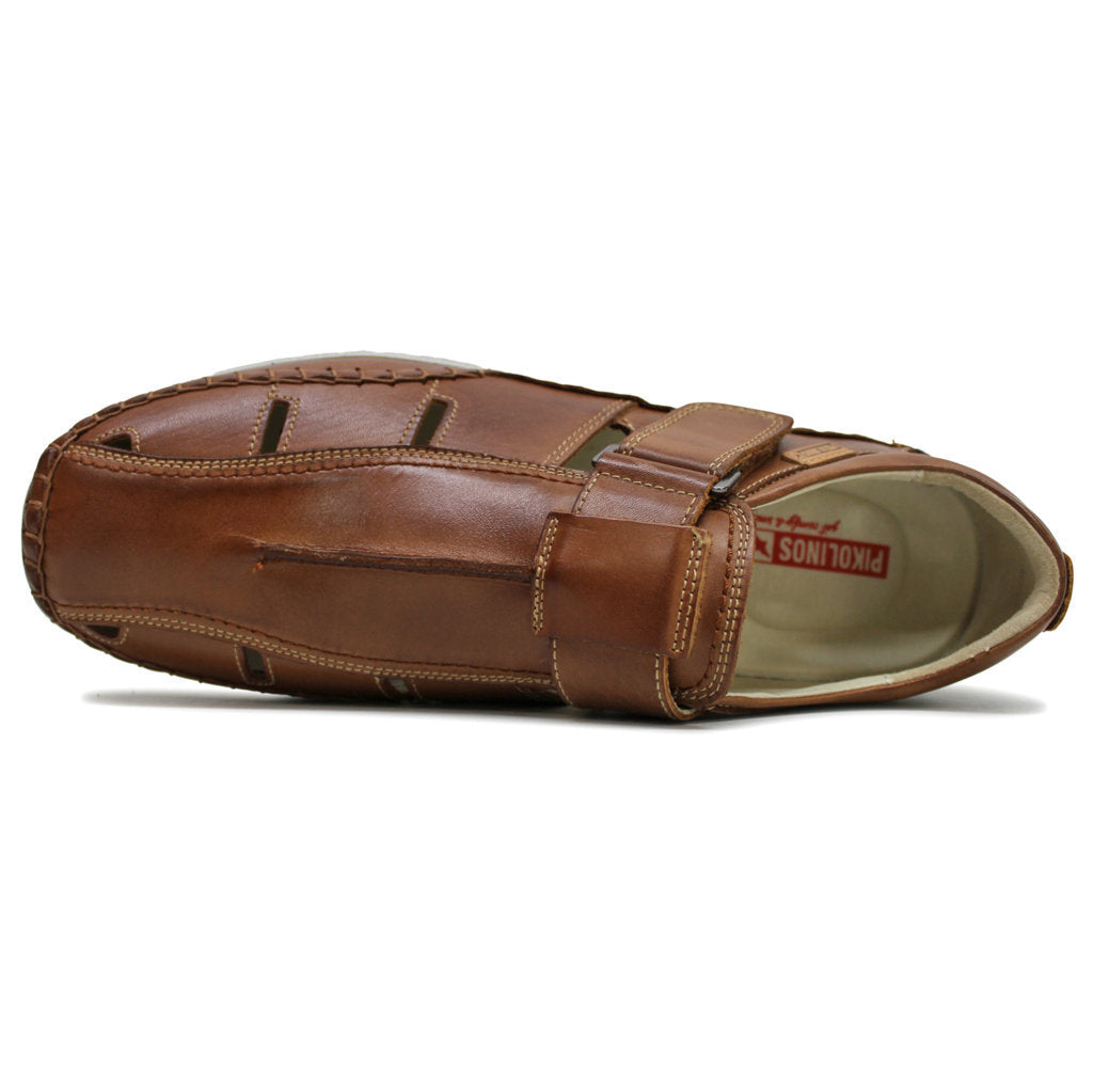 Pikolinos Fuencarral M4U-0100 Leather Mens Shoes#color_cuero