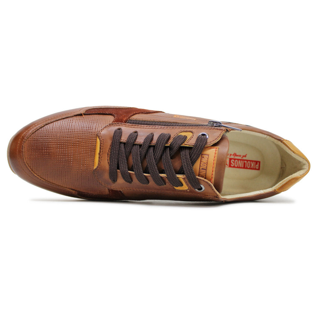 Pikolinos Liverpool M2A-6292 Leather Mens Shoes#color_cuero