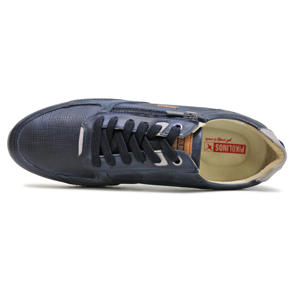 Pikolinos Liverpool M2A-6292 Leather Mens Shoes#color_blue