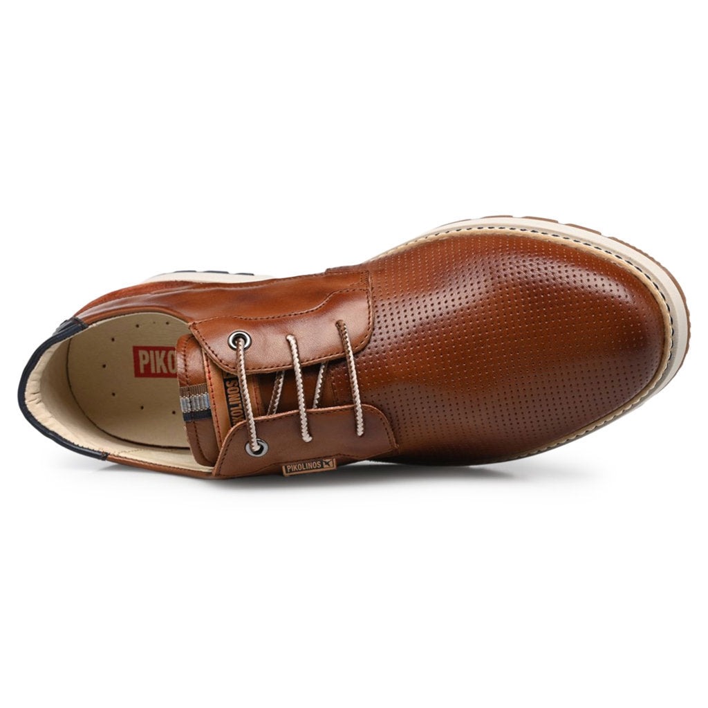 Pikolinos Olvera M8A-4222 Leather Mens Shoes#color_cuero