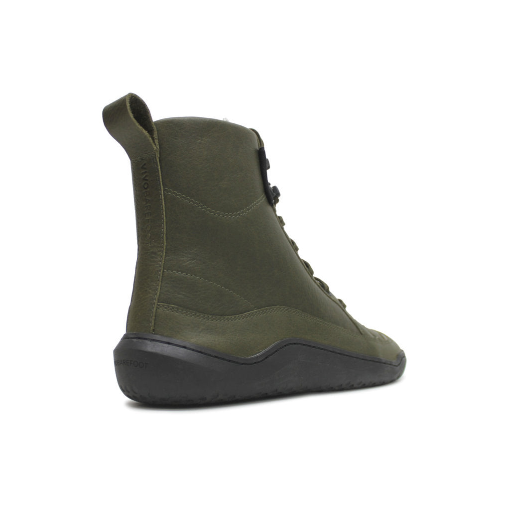 Vivobarefoot Gobi Boot Winterised Leather Womens Boots#color_olive