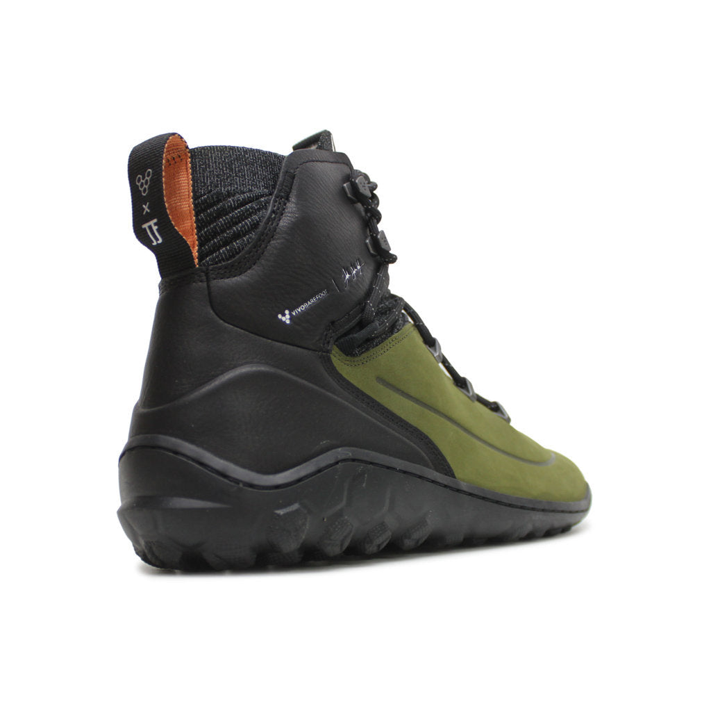 Vivobarefoot Tracker Decon FG2 JJF Leather Mens Boots#color_dark olive