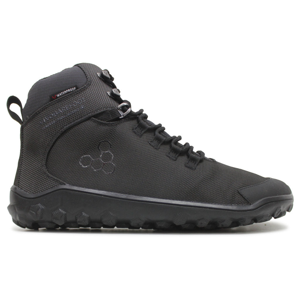 Vivobarefoot Tracker Textile FG2 Synthetic Textile Mens Boots#color_obsidian