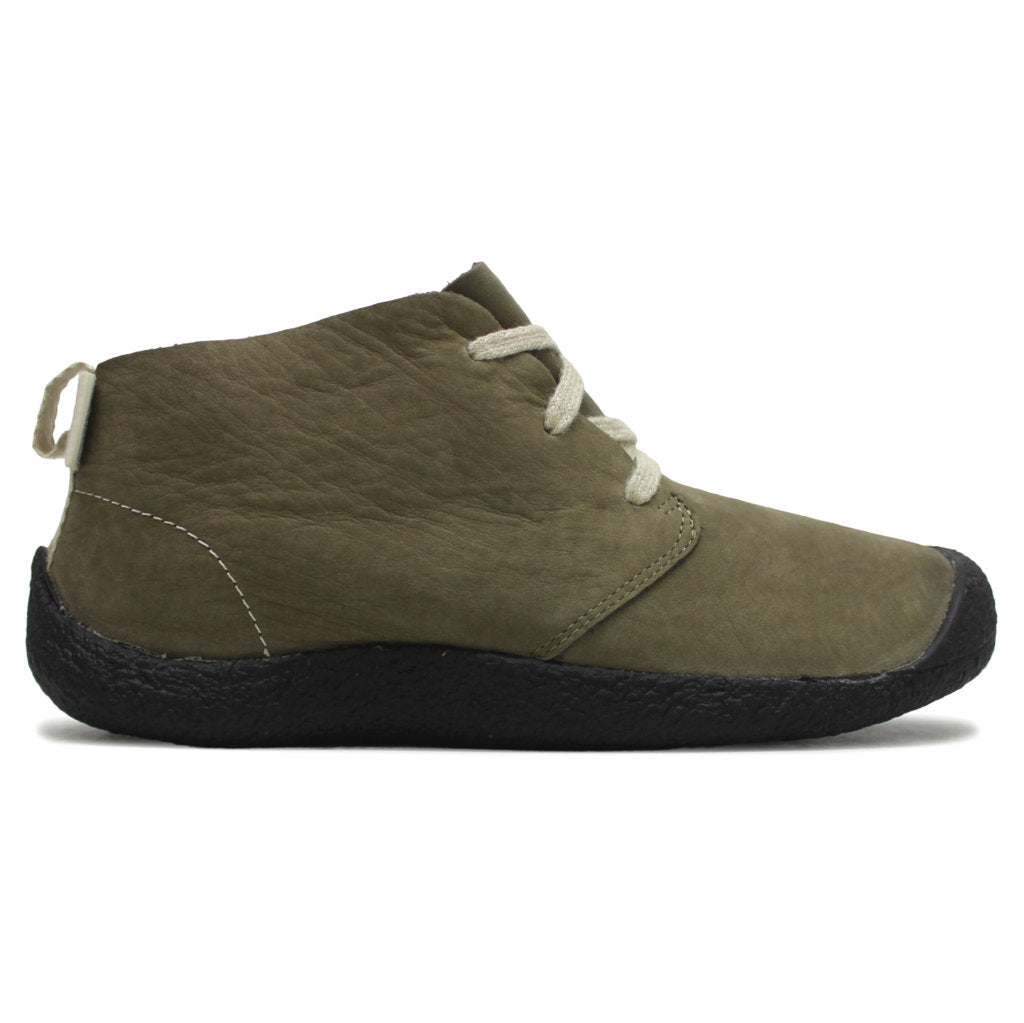 Keen Mosey Chukka Leather Mens Boots#color_dark olive black