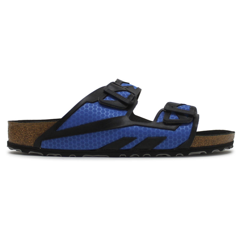 Birkenstock Arizona Rubberized Synthetic Unisex Sandals#color_rubberized blue