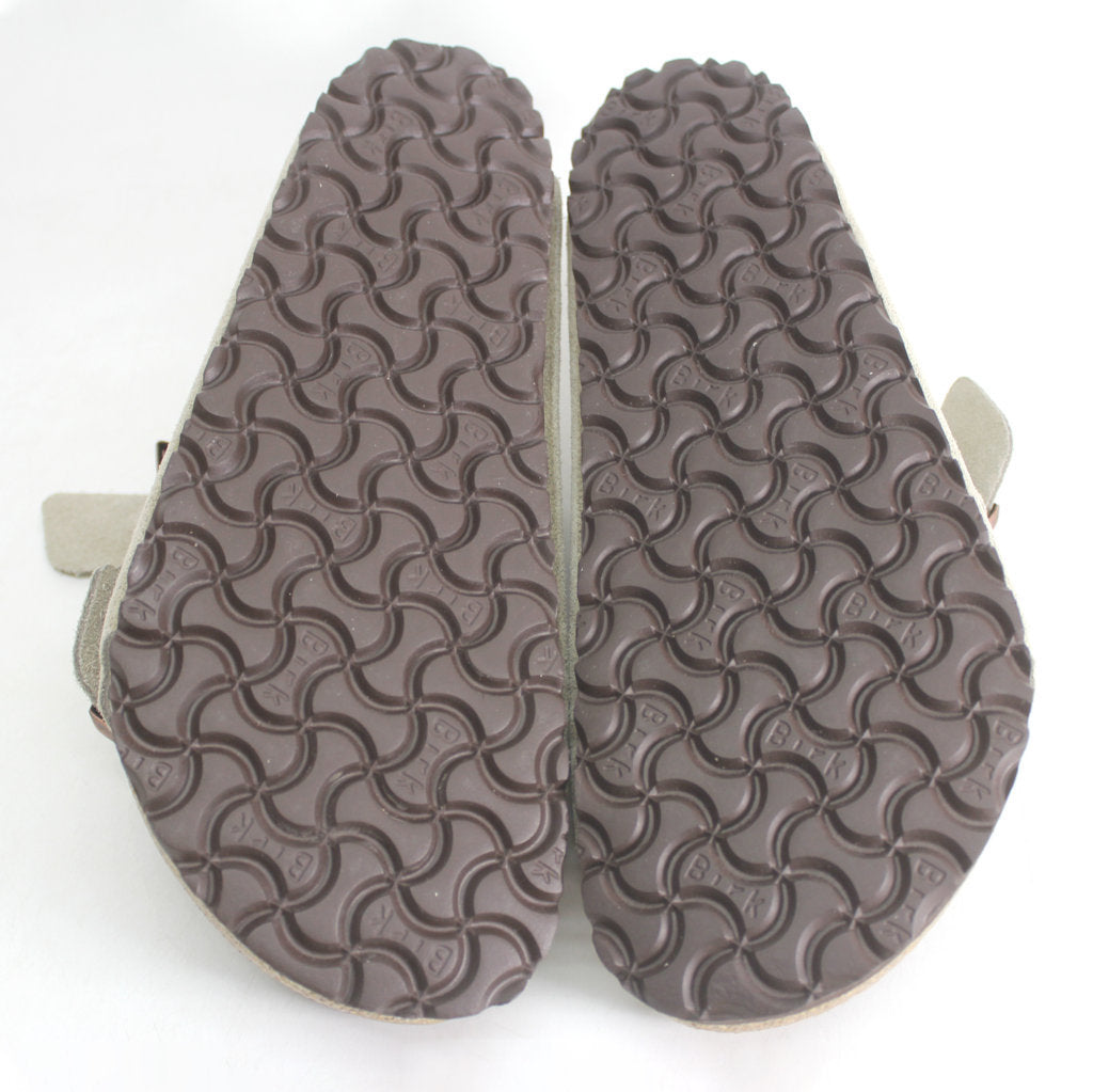 Birkenstock Arizona Soft Footbed 0951303 Suede Unisex Sandals - Beige