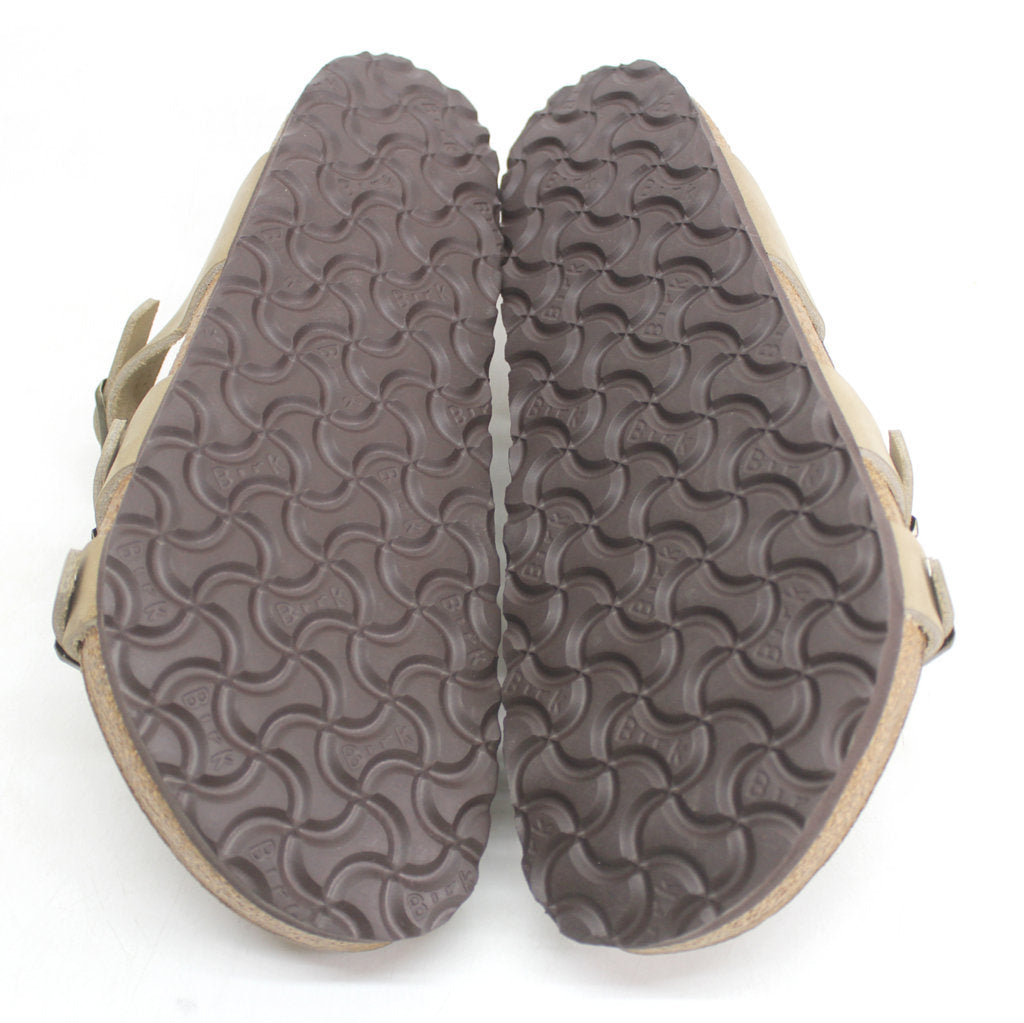 Birkenstock Franca 1015930 Oiled Leather Unisex Sandals - Tobacco Brown